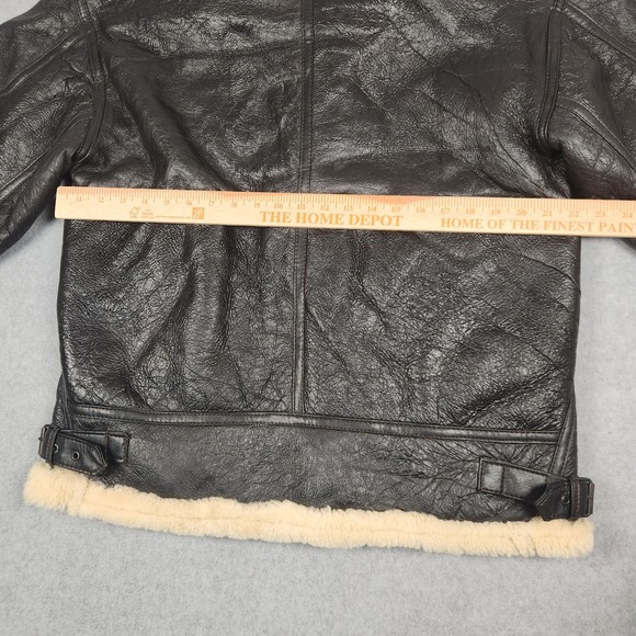 Vintage USAF Pilot Jacket Type G8 XL Genuine Sheepskin Lining Made In Turkey - Picture 14 of 16
